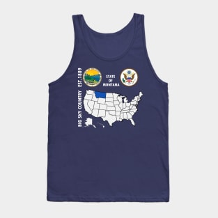 State of Montana Tank Top